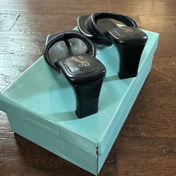 Seychelles EGO Black Leather Sandals – Women’s Size 7.5, Brand New, Retail $109 - Picture 10 of 13